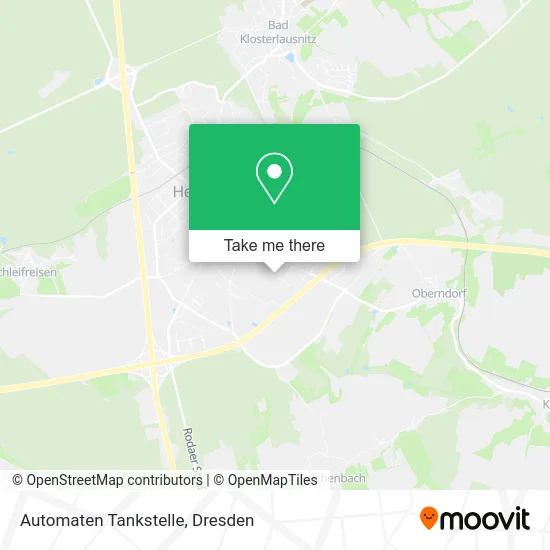 Карта Automaten Tankstelle
