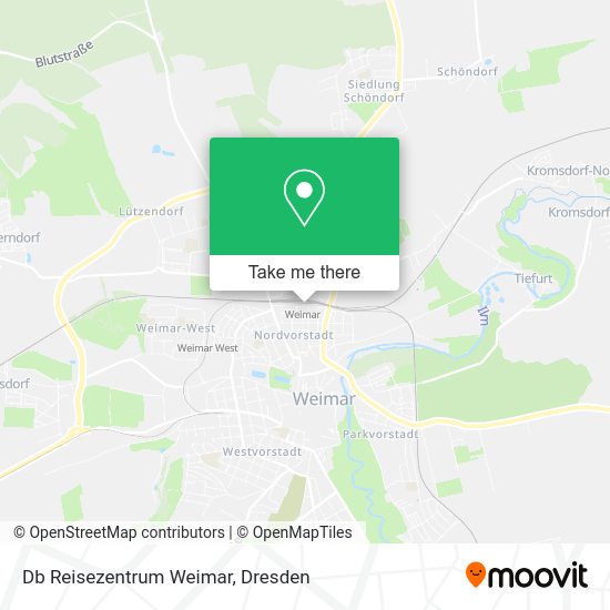 Карта Db Reisezentrum Weimar