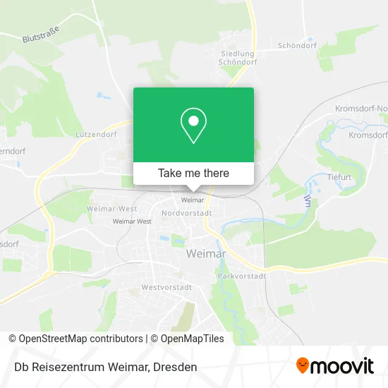 Карта Db Reisezentrum Weimar