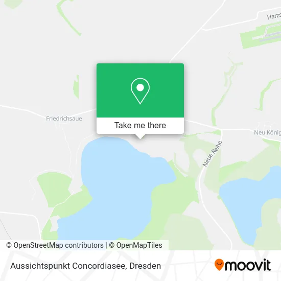 Карта Aussichtspunkt Concordiasee