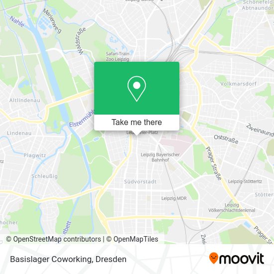 Карта Basislager Coworking