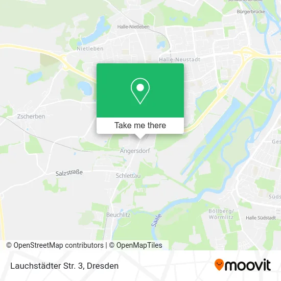 Карта Lauchstädter Str. 3