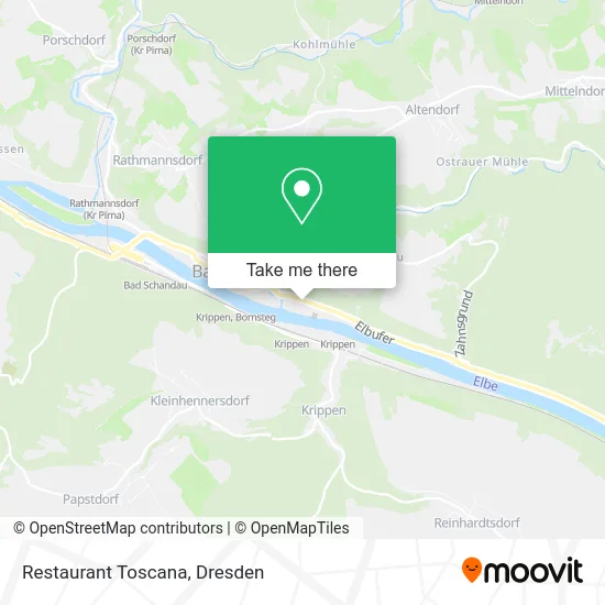 Карта Restaurant Toscana