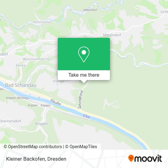 Карта Kleiner Backofen