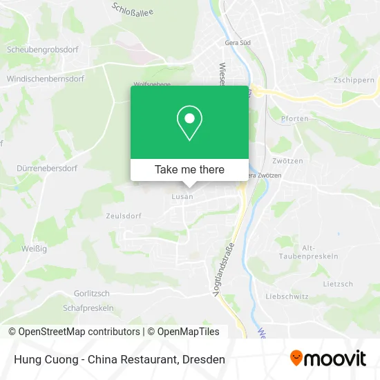 Карта Hung Cuong - China Restaurant