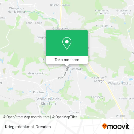 Карта Kriegerdenkmal