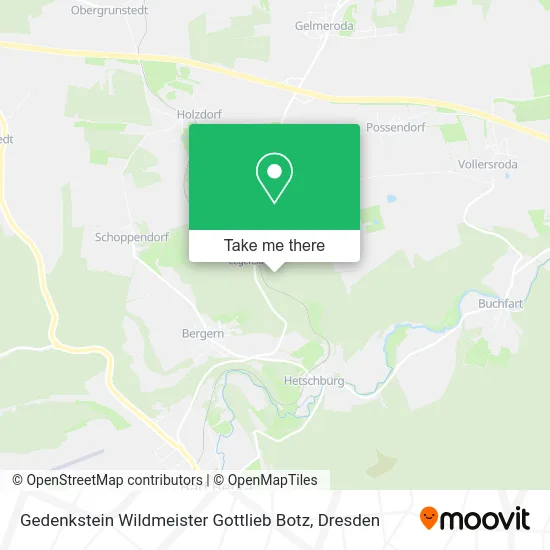 Карта Gedenkstein Wildmeister Gottlieb Botz