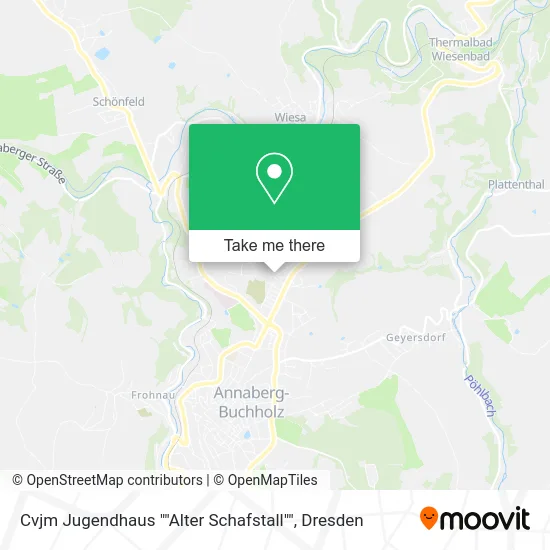 Карта Cvjm Jugendhaus ""Alter Schafstall""