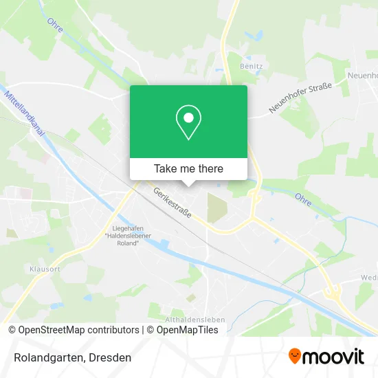 Карта Rolandgarten