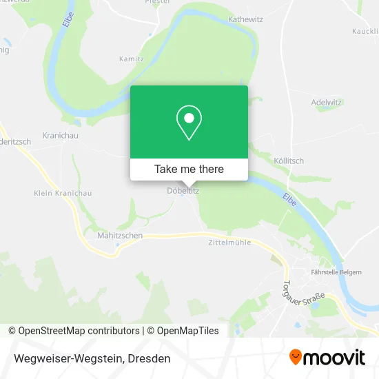 Карта Wegweiser-Wegstein