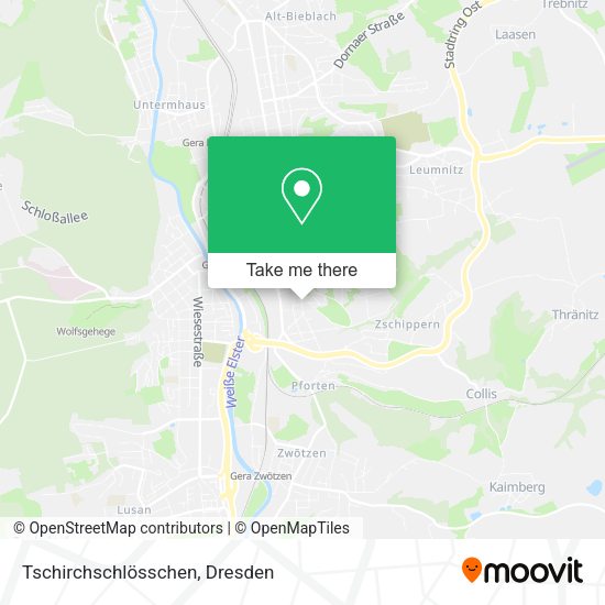 Карта Tschirchschlösschen