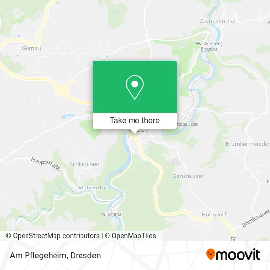 Am Pflegeheim map