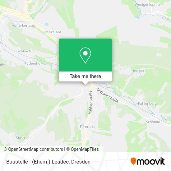 Карта Baustelle - (Ehem.) Leadec
