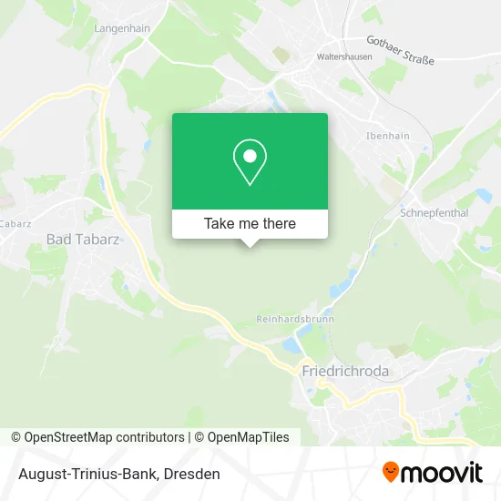 Карта August-Trinius-Bank