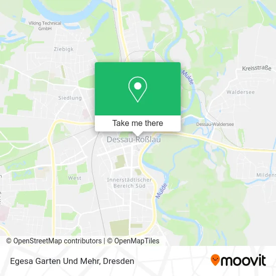 Карта Egesa Garten Und Mehr
