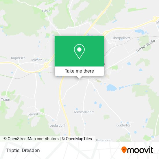 Карта Triptis