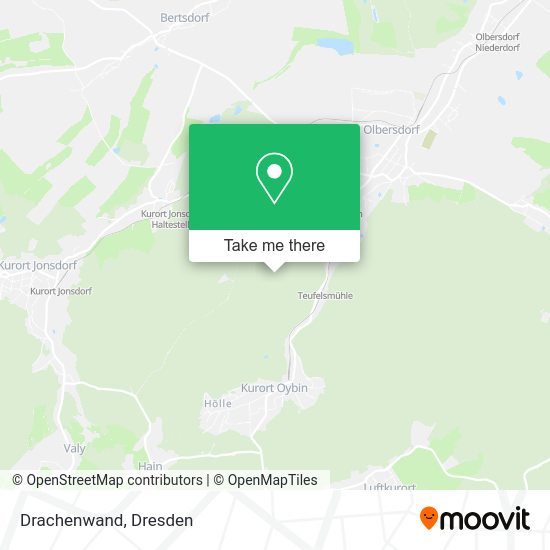 Карта Drachenwand