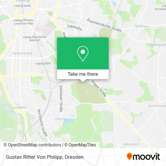 Карта Gustav Ritter Von Philipp