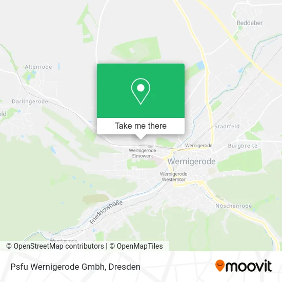 Карта Psfu Wernigerode Gmbh