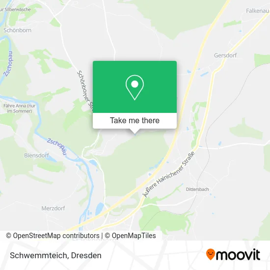 Карта Schwemmteich