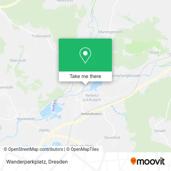 Карта Wanderparkplatz