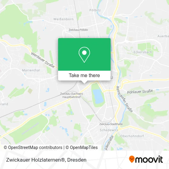 Карта Zwickauer Holzlaternen®