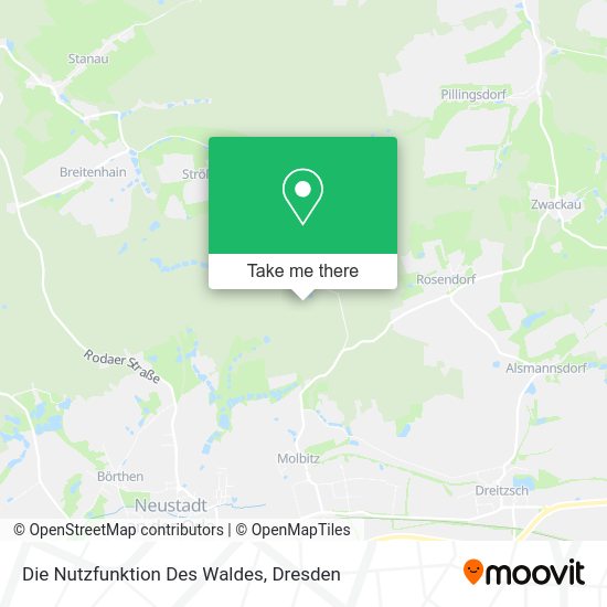 Карта Die Nutzfunktion Des Waldes