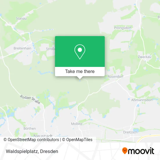 Карта Waldspielplatz