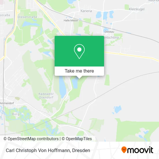 Карта Carl Christoph Von Hoffmann