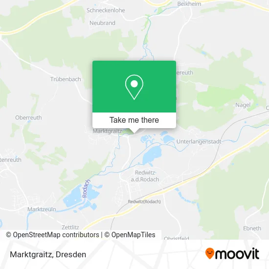 Карта Marktgraitz
