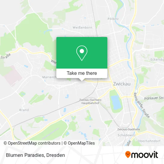 Карта Blumen Paradies