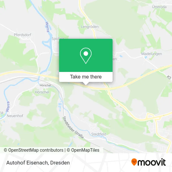 Карта Autohof Eisenach
