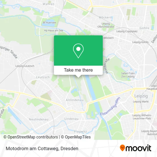 Карта Motodrom am Cottaweg