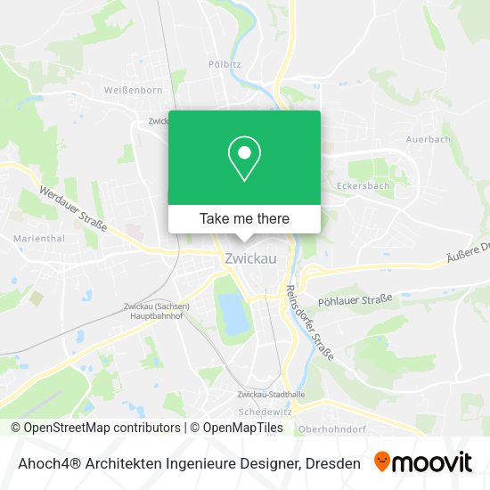 Карта Ahoch4® Architekten Ingenieure Designer
