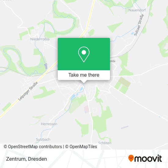 Карта Zentrum