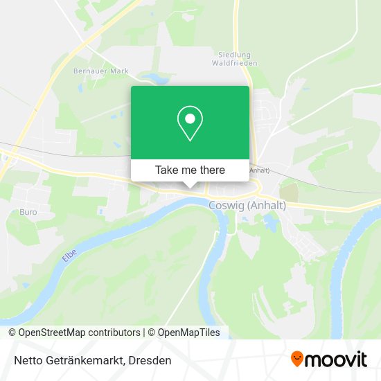 Карта Netto Getränkemarkt