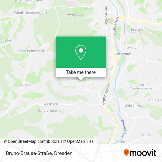 Карта Bruno-Brause-Straße