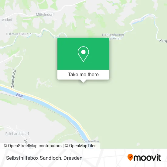 Карта Selbsthilfebox Sandloch