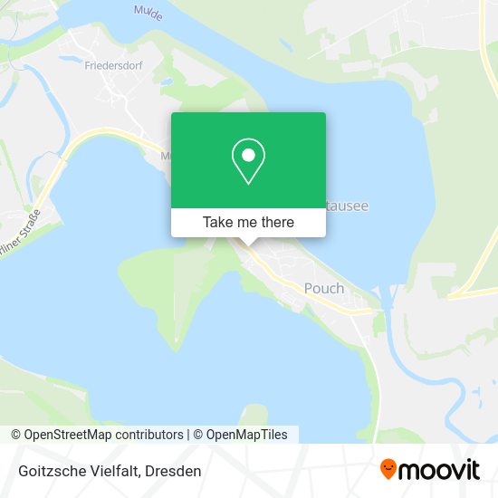 Карта Goitzsche Vielfalt
