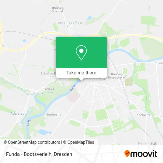 Карта Funda - Bootsverleih