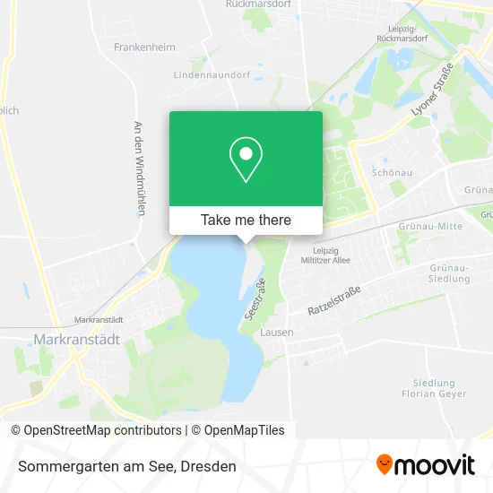 Карта Sommergarten am See