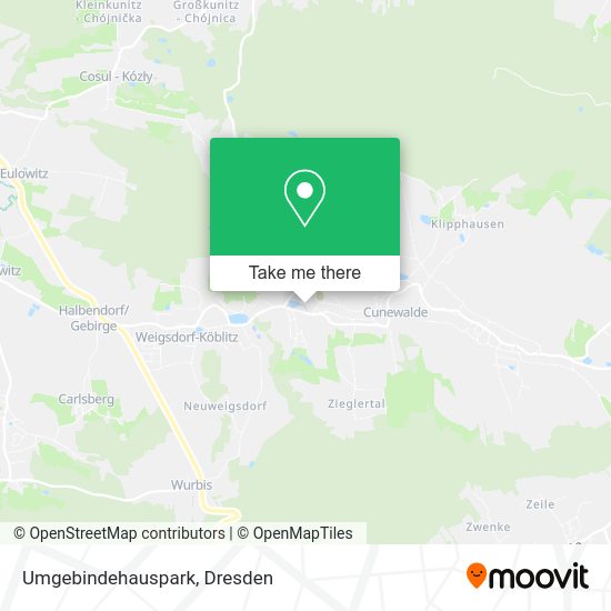 Карта Umgebindehauspark