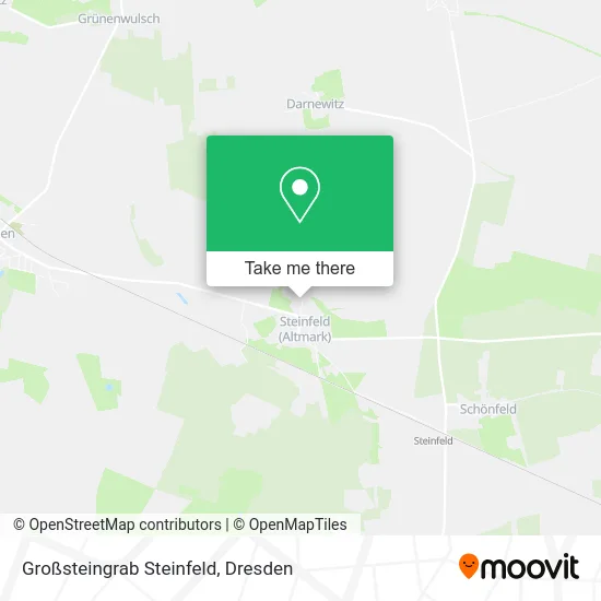 Карта Großsteingrab Steinfeld