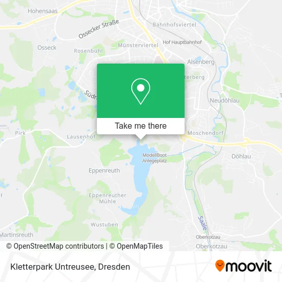 Карта Kletterpark Untreusee