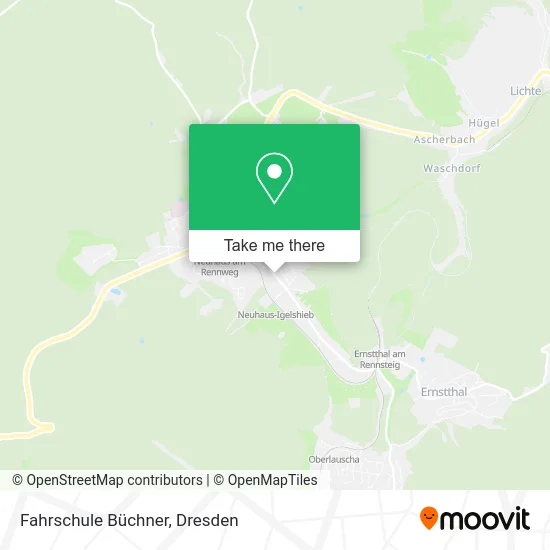 Карта Fahrschule Büchner