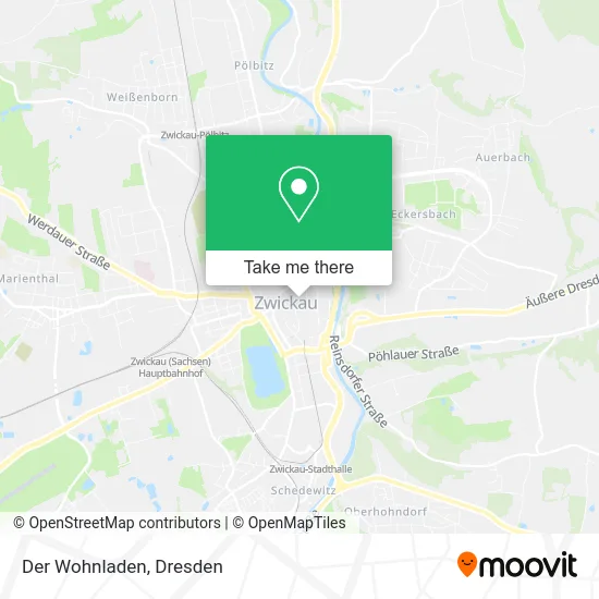 Карта Der Wohnladen