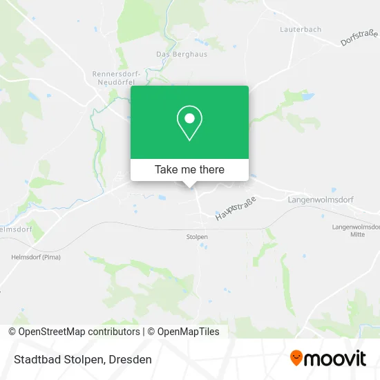 Карта Stadtbad Stolpen