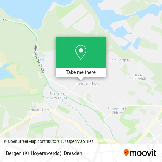 Карта Bergen (Kr Hoyerswerda)