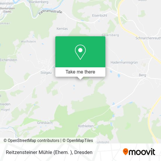 Карта Reitzensteiner Mühle (Ehem. )