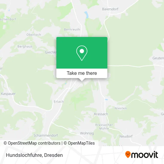 Карта Hundslochfuhre
